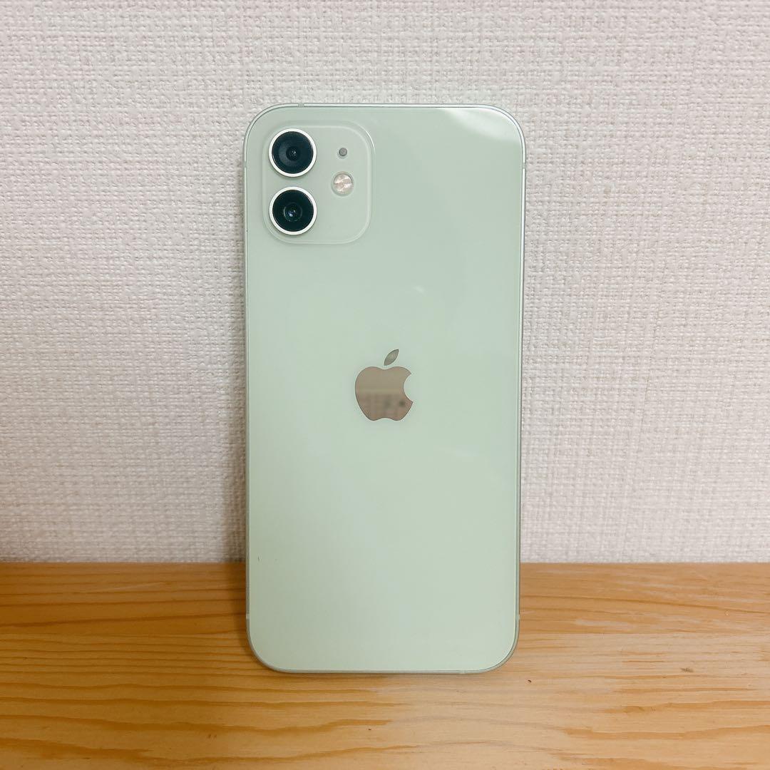 iPhone12 128GB ジャンク 水没 画面緑 初期化済み ロックなし