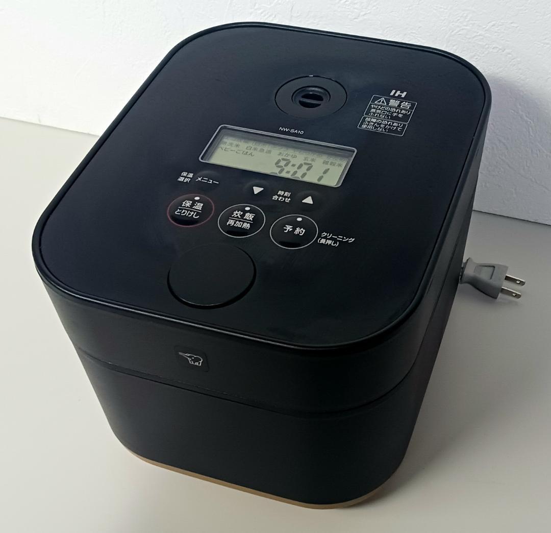 象印 IH 炊飯ジャー NW-SA10型 2019年製 5.5合炊き STAN