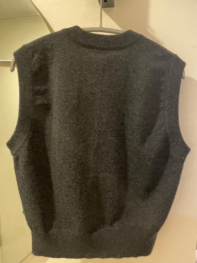 AURAILEE オーラリー　HIGH TWIST WOOL KNIT VEST