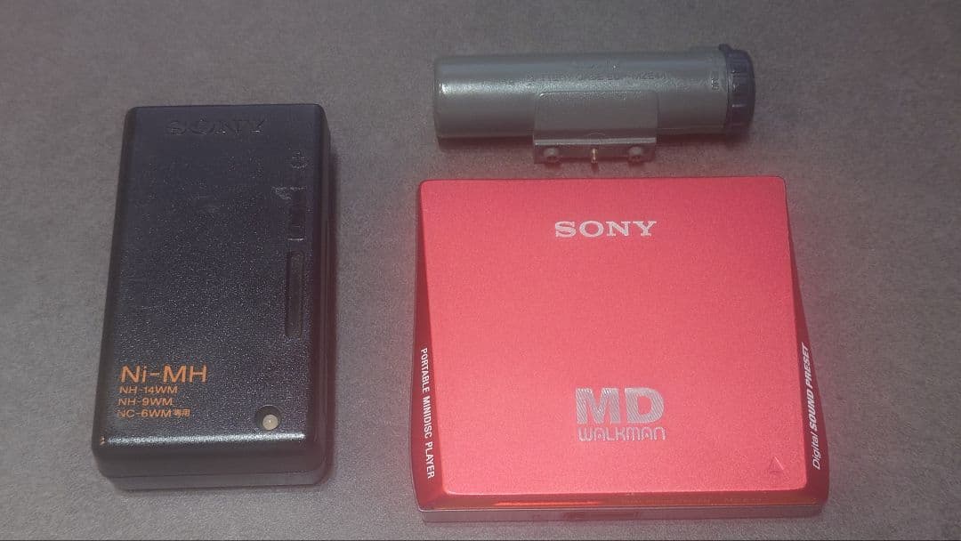 SONY MZ-E75 ポータブルMDプレーヤー