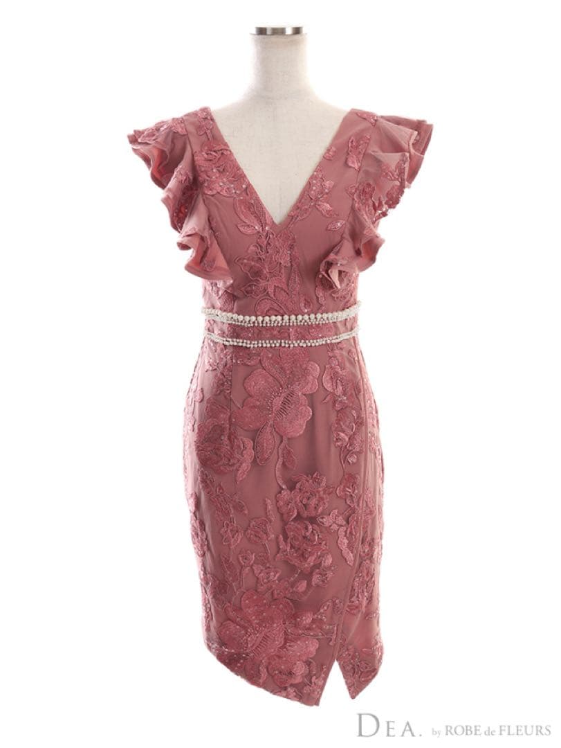 dea robe de fleurs ドレス　M ピンク　シュガー