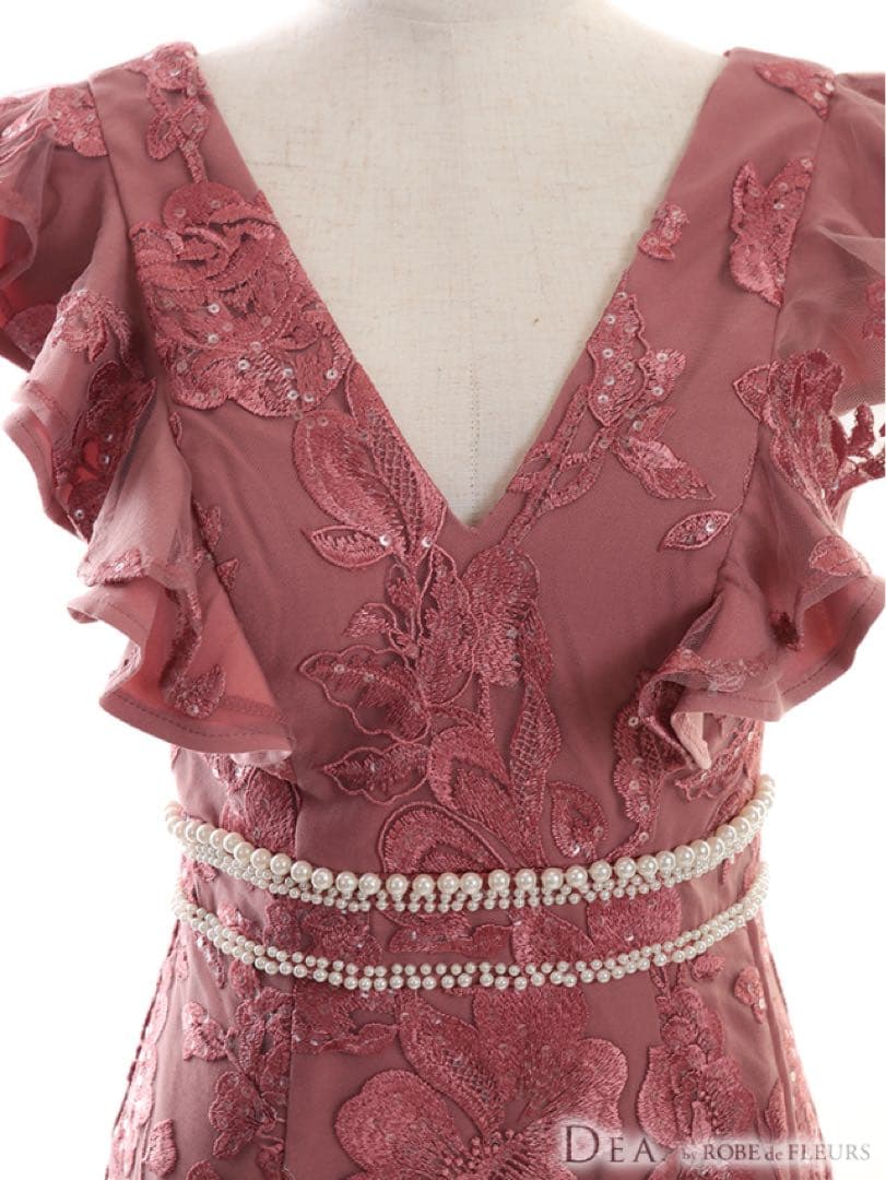 dea robe de fleurs ドレス　M ピンク　シュガー