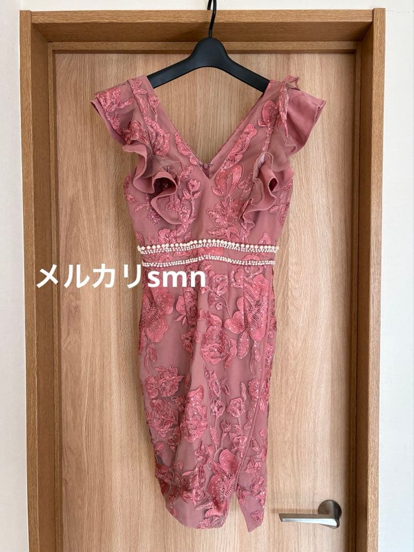 dea robe de fleurs ドレス　M ピンク　シュガー