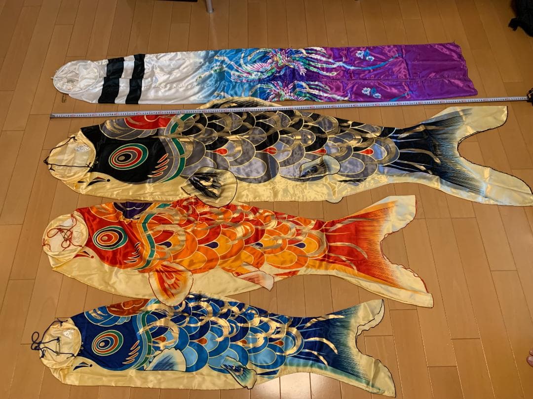 鯉のぼり 皇彩 #50 おおとり富貴永し＋どこでもスタンド セット