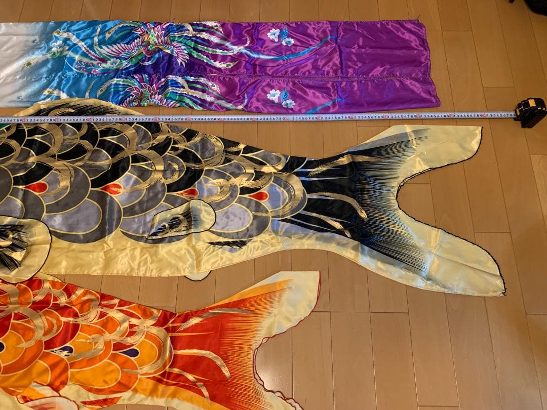 鯉のぼり 皇彩 #50 おおとり富貴永し＋どこでもスタンド セット