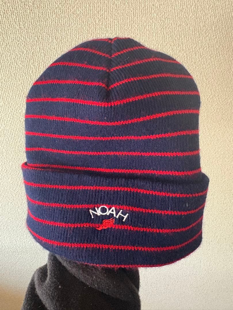 NOAH ストライプ ニット帽
