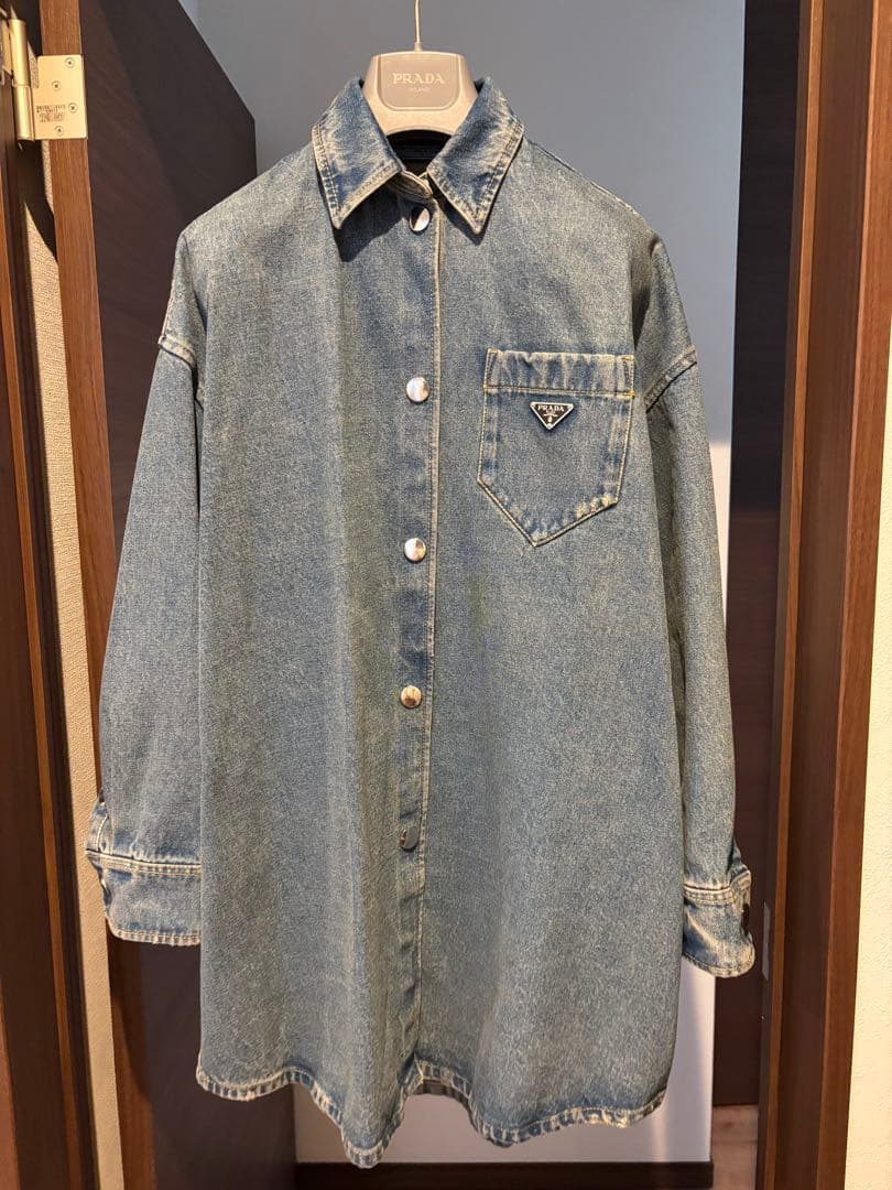 PRADA プラダ　デニム　ワンピース　美品