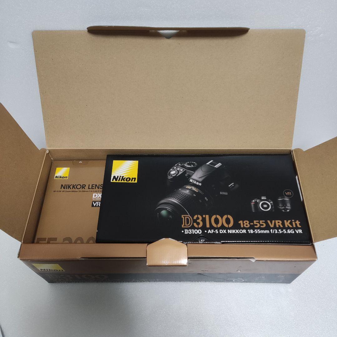 Nikon D3100 ダブルズームキット 付属品完備 美品