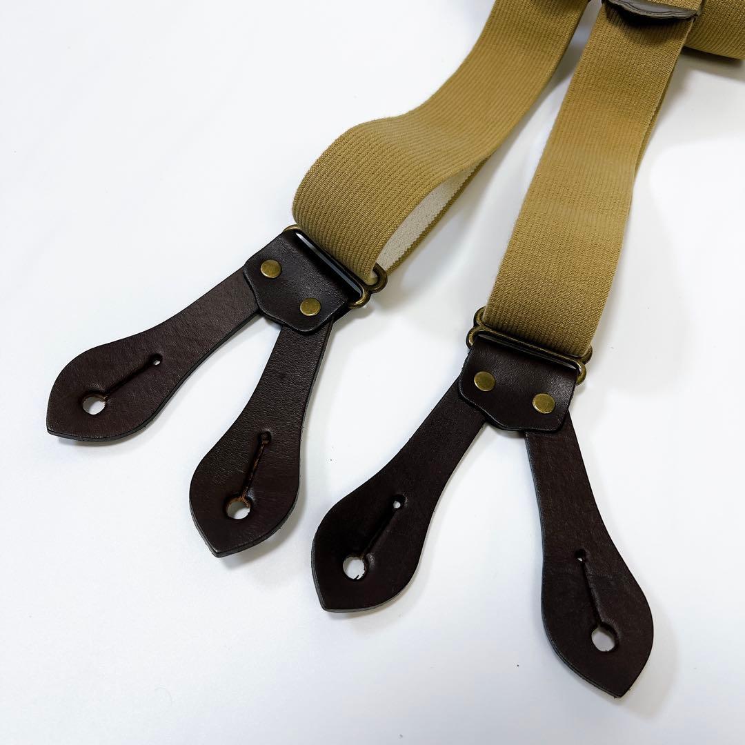 《美品》Filson フィルソン サスペンダー REGULAR TAN USA製