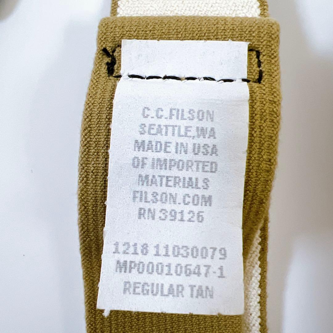 《美品》Filson フィルソン サスペンダー REGULAR TAN USA製
