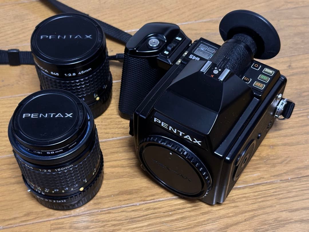 PENTAX 645 レンズ2本　現状