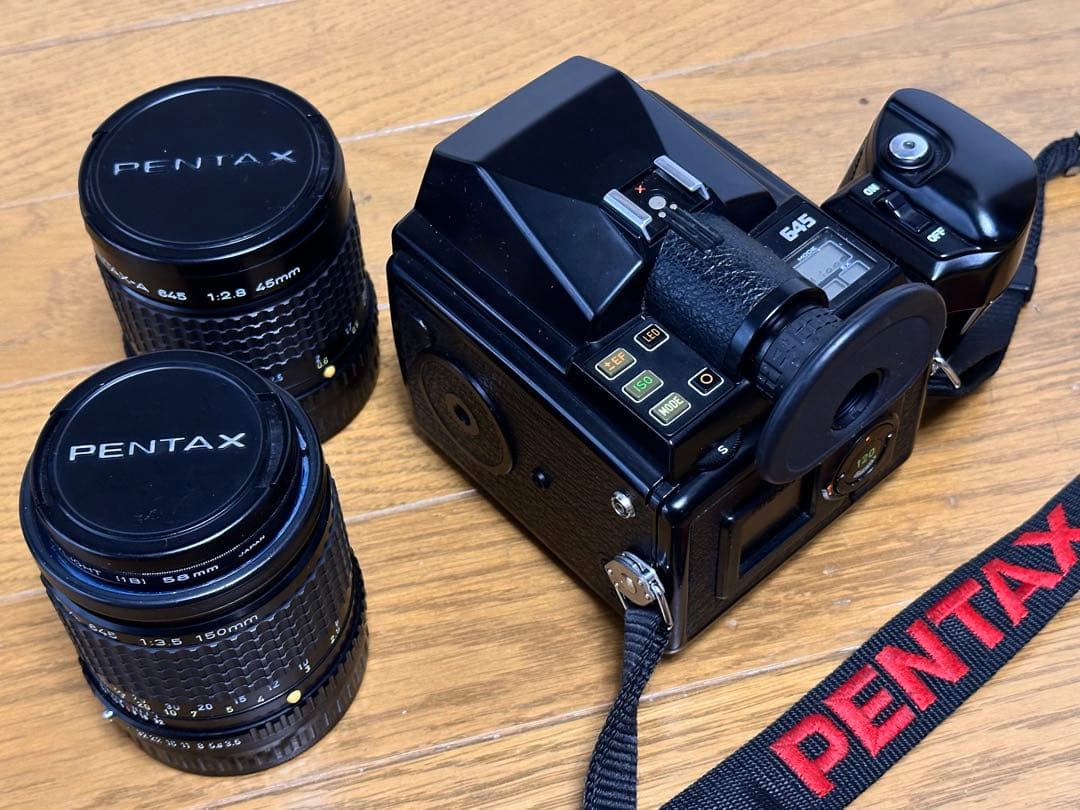 PENTAX 645 レンズ2本　現状