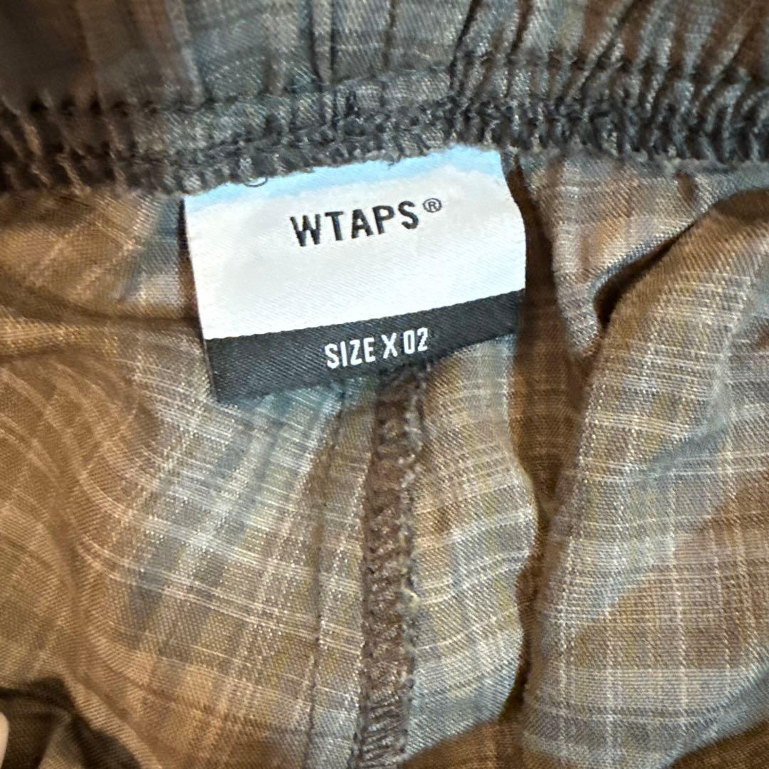 WTAPS EX48_COLLECTION チェック柄スラックス X 02