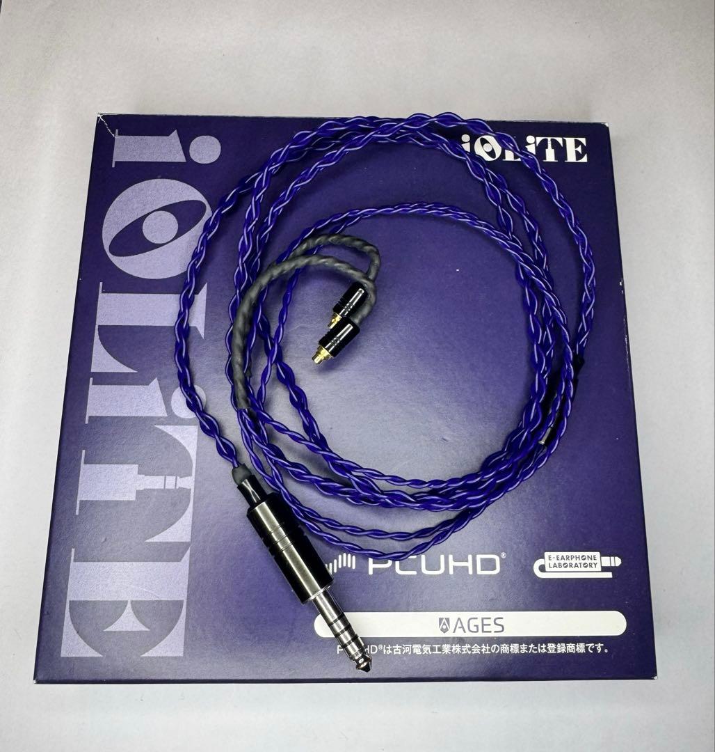 eイヤホンラボ Iolite MMCX-4.4mm 5極ストレート ケーブル