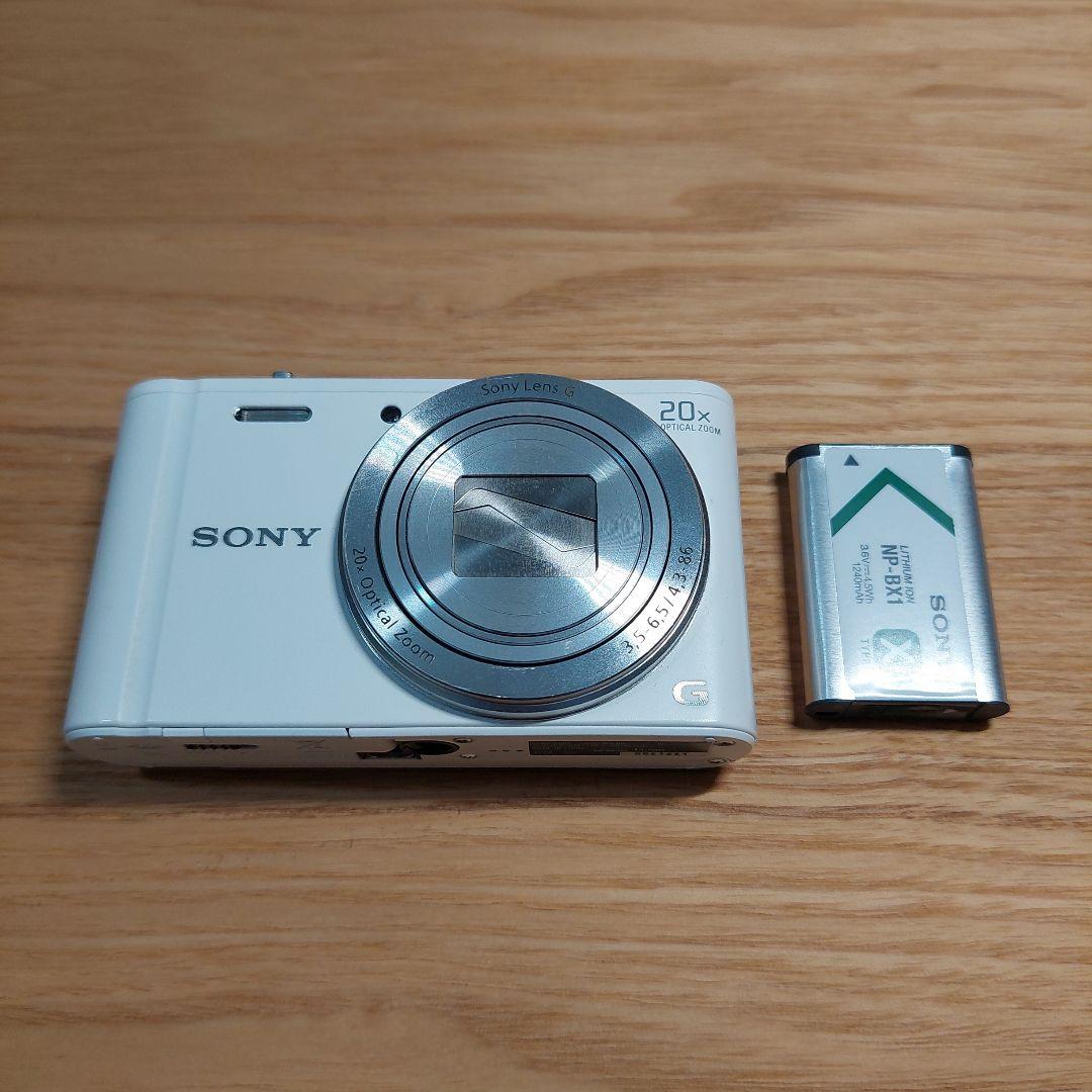 【動作未確認】SONY DSC-WX300 デジカメ ホワイト