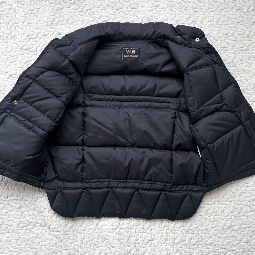 VAN Jacket / マルチポケットタクティカルダウンベスト M ブラック