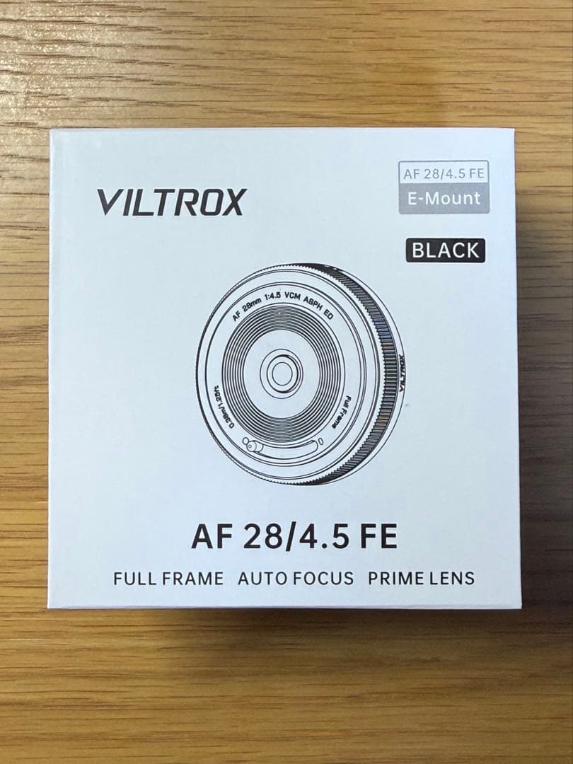 VILTROX AF 28mm F4.5 SONY Eマウント