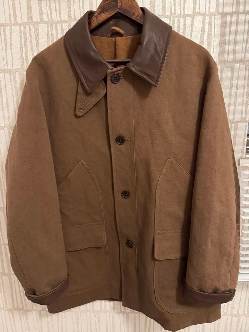 ジャケット・アウター Kaptein sunshine cotton hemp work coat 2