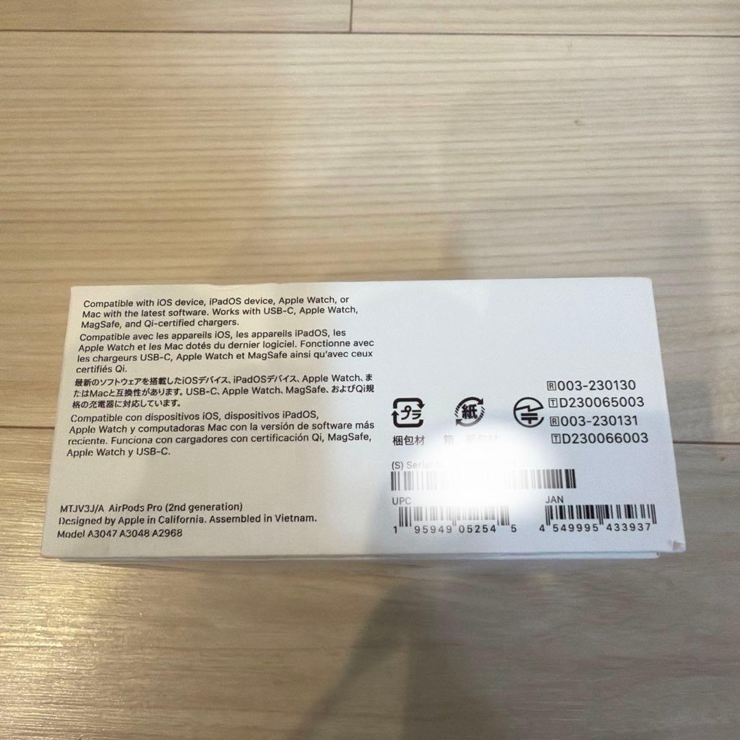 AirPods Pro 第2世代 MTJV3J/A USB-C