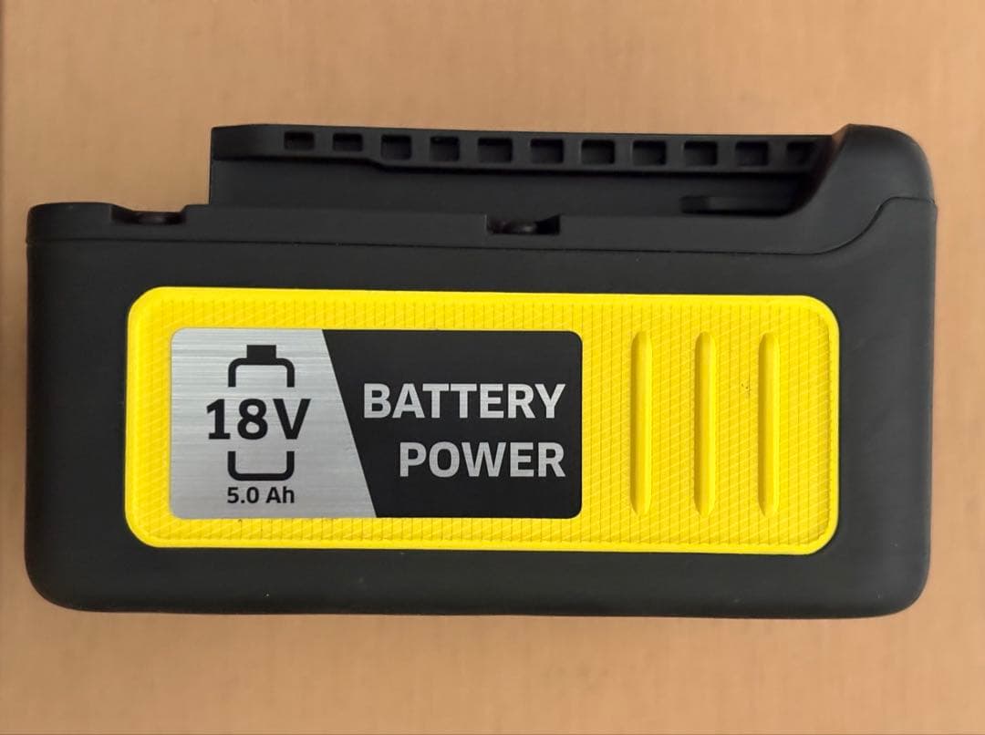 【美品 高容量5.0Ah付】KARCHER KHB6 高圧洗浄機 本体＋人気OP