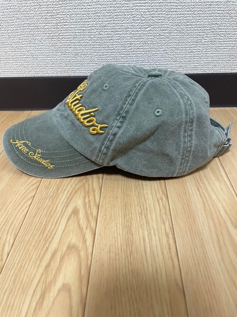 Acne Studios アクネ ストゥディオズ ロゴ キャップ　セージグリーン