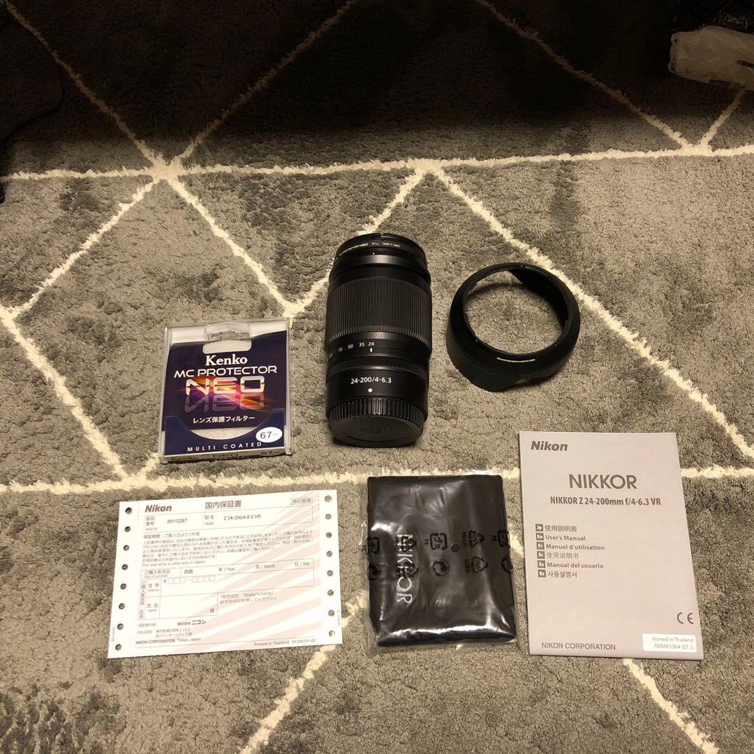 レンズ(ズーム) Nikon Z 24-200mm f/4-6.3 VR