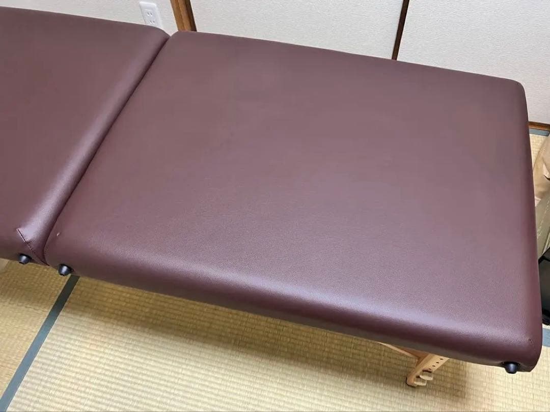 world JB 施術用　折りたたみ マッサージベッド　ダークブラウン