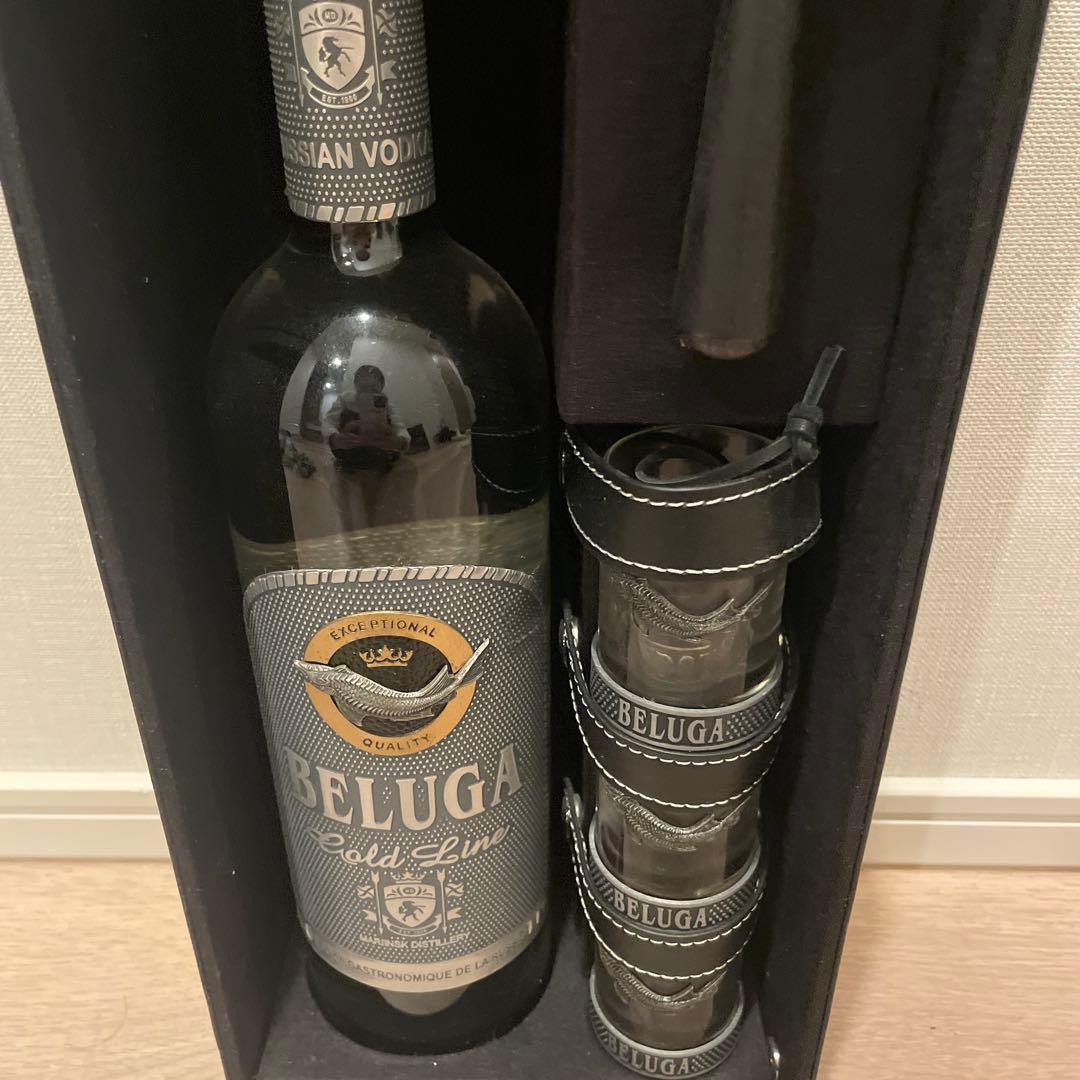 BELUGA Gold Line Vodka ショットグラスセット