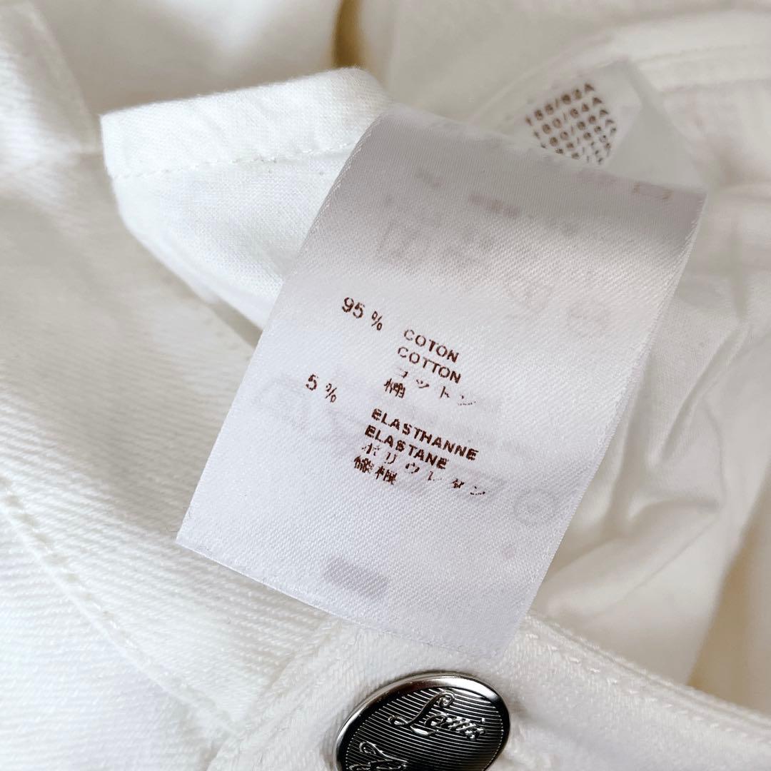 限定価格★ヴィトン LOUIS VUITTON ホワイト 白 ショートパンツ M