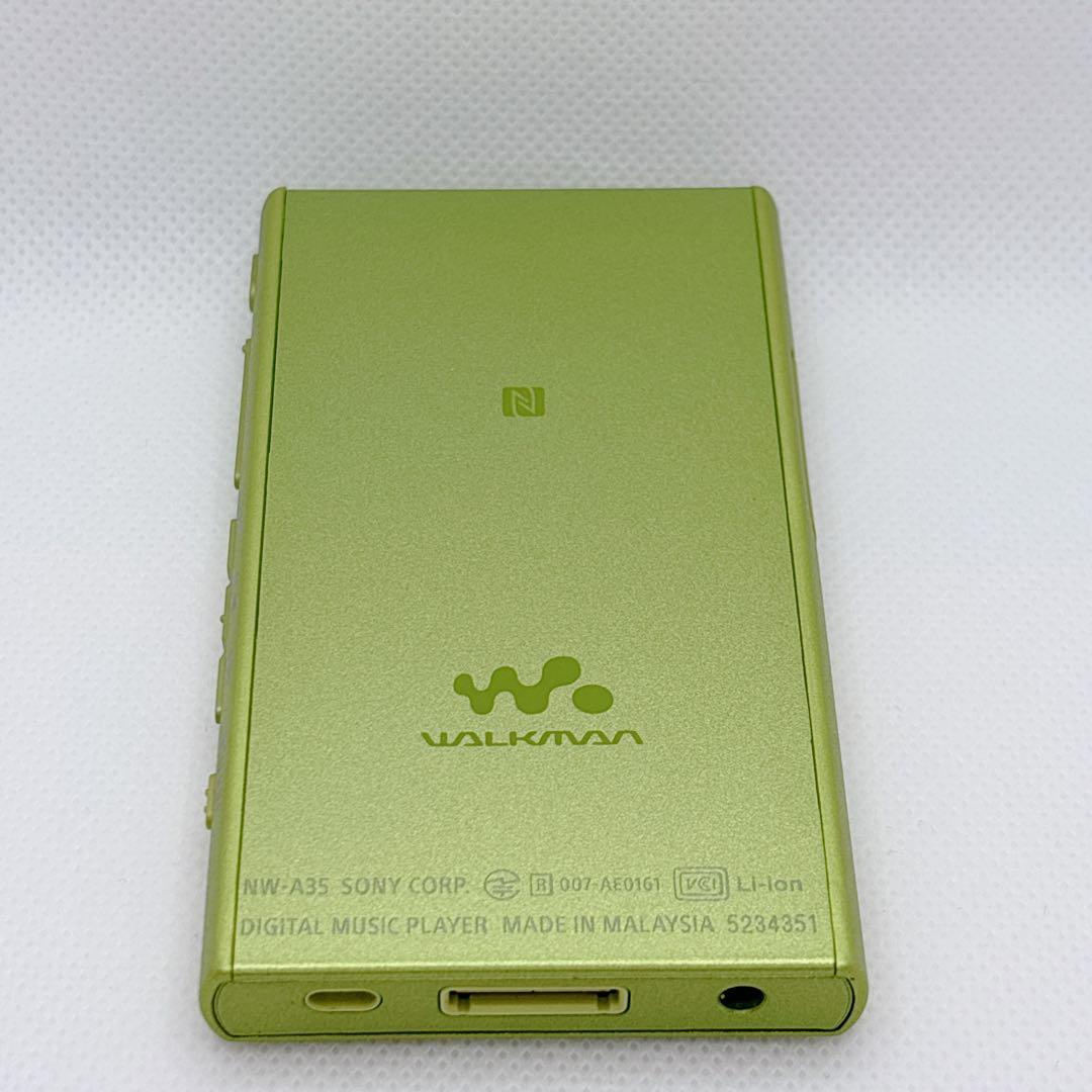 【ほぼ未使用】SONY WALKMAN NW-A35 ハイレゾ対応 イヤホン付き