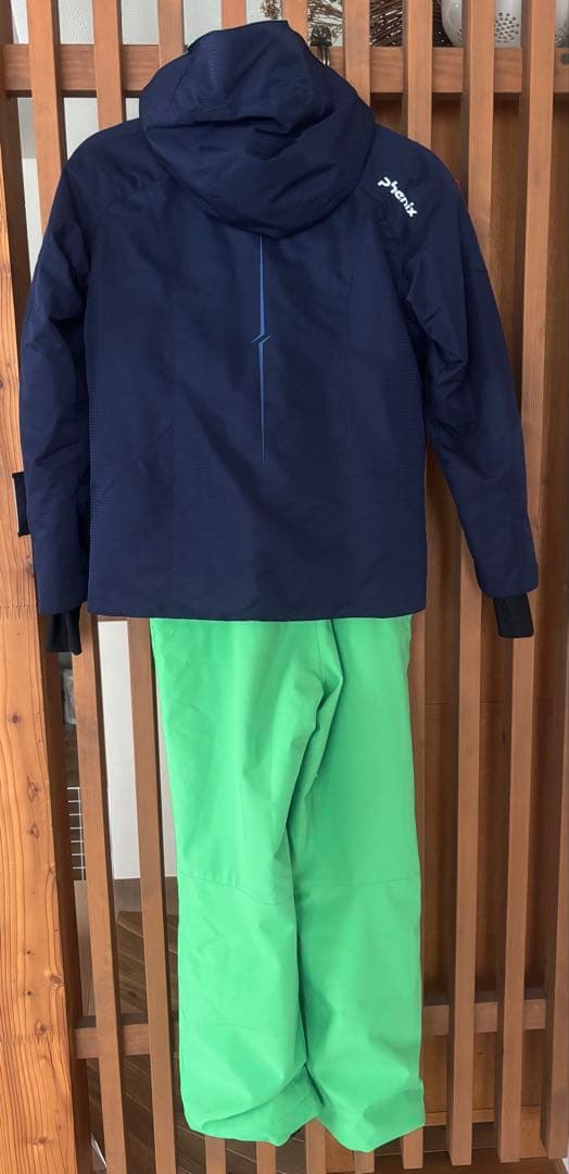 Phenix 子ども用スキーウェア ネイビー/グリーン