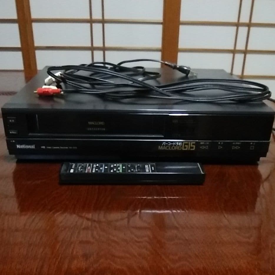 昭和のビデオ，デッキ