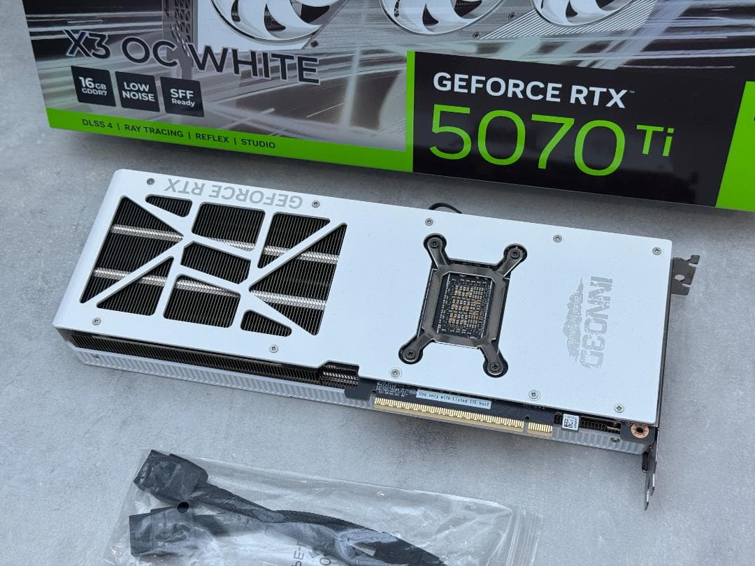 ELSA RTX5070TI X3 OC 16GB INNO3D 保証期間内
