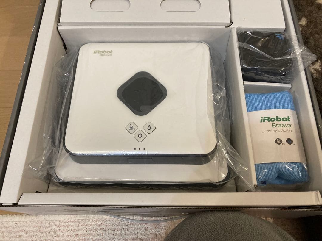 【動作確認済】iRobot Braava 380j ブラーバ 床拭きロボット