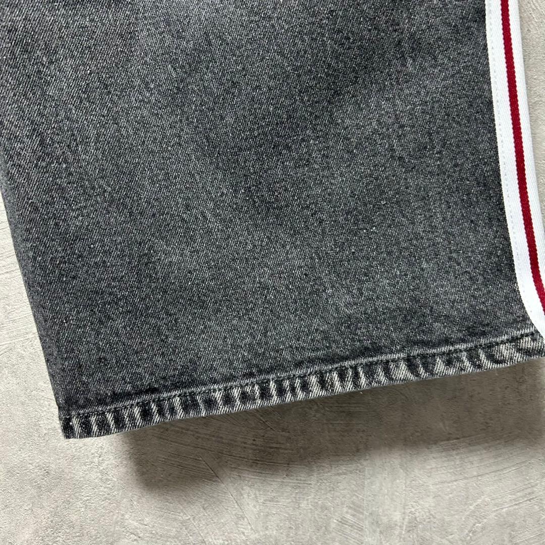 新品 即完売品 Darich リメイクライクワイドデニムパンツ ブラック