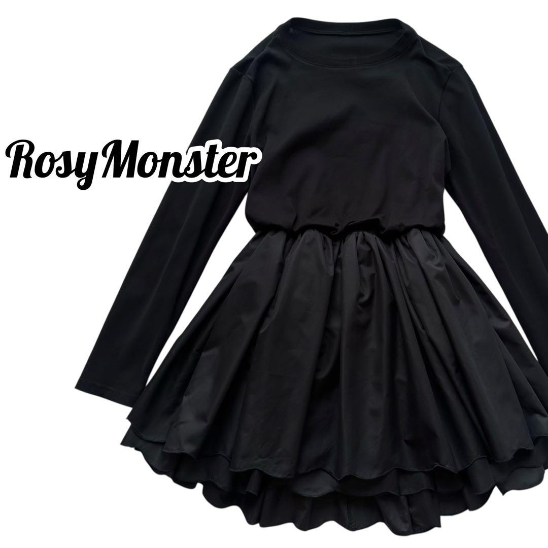 Rosy Monster ダブルスカラップドッキングチュニック