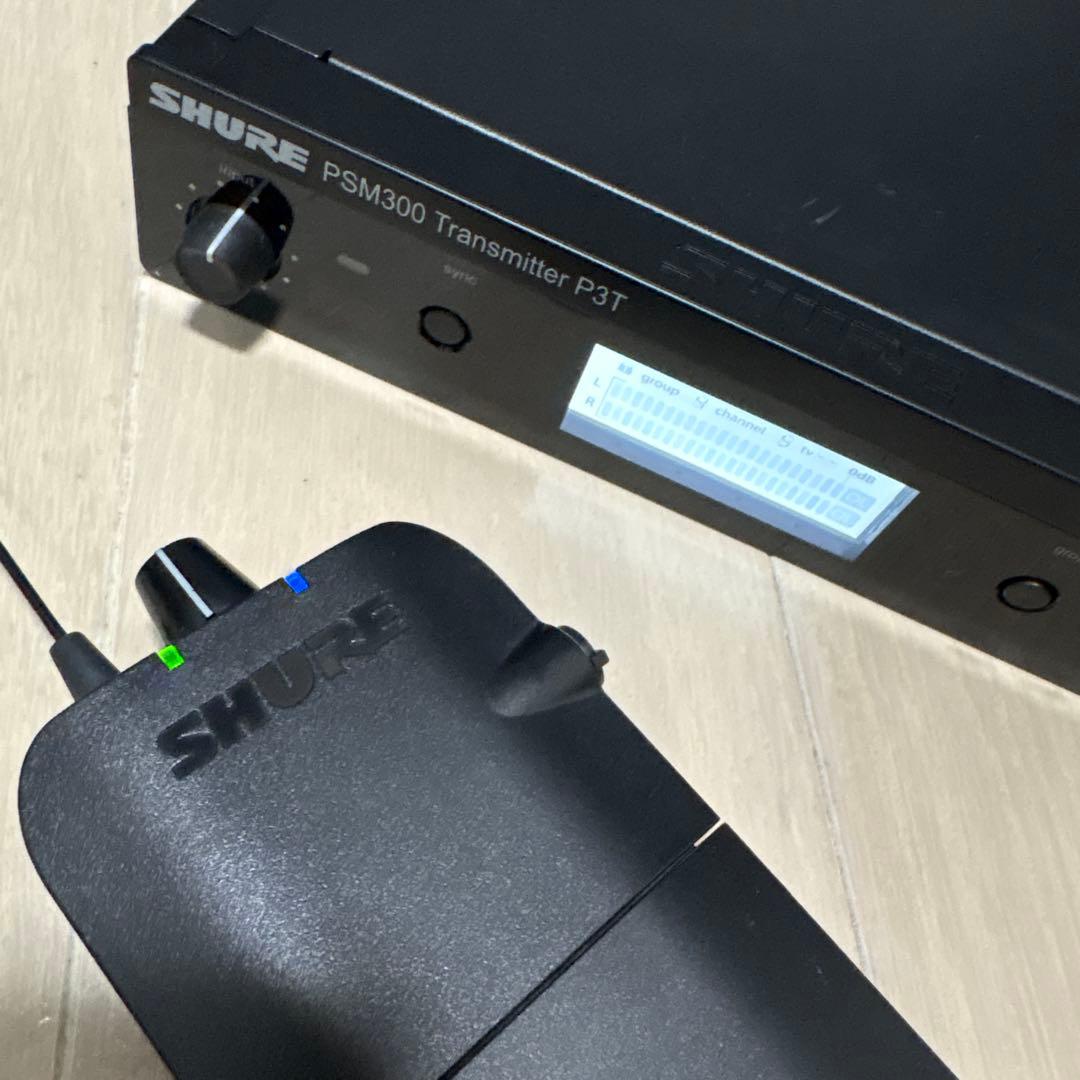 PSM300 美品 イヤモニ SHURE