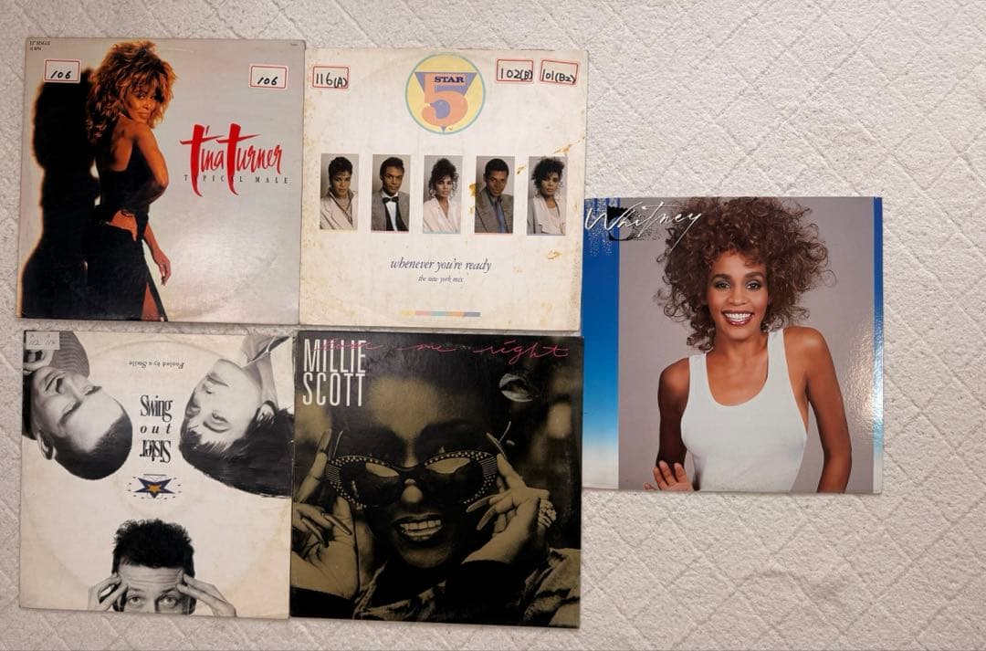 M*.様 レコード125枚＋7インチレコード32枚　まとめ売り