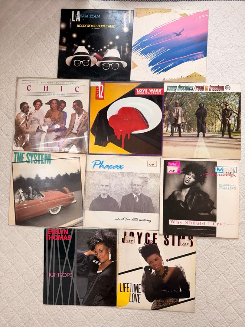 M*.様 レコード125枚＋7インチレコード32枚　まとめ売り