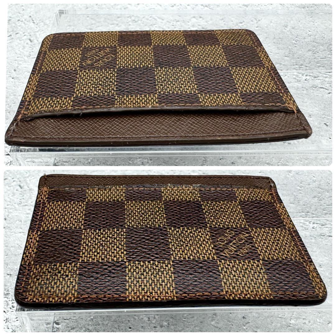 値下げ！ルイヴィトン　 名刺入れ　カードケース　ダミエ　ポルトカルト　サーンプル