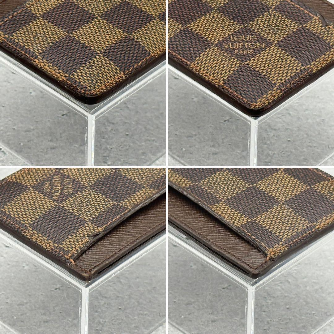 値下げ！ルイヴィトン　 名刺入れ　カードケース　ダミエ　ポルトカルト　サーンプル