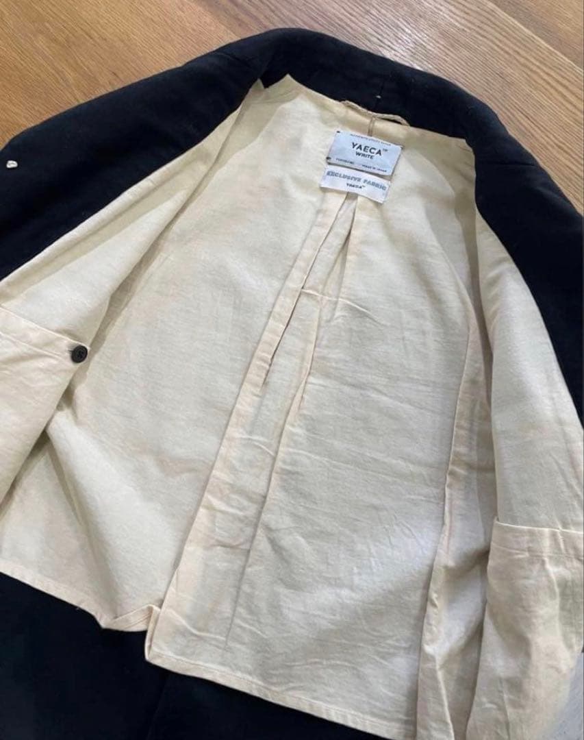 YAECA WRITE Lサイズ　テーラードジャケット 黒