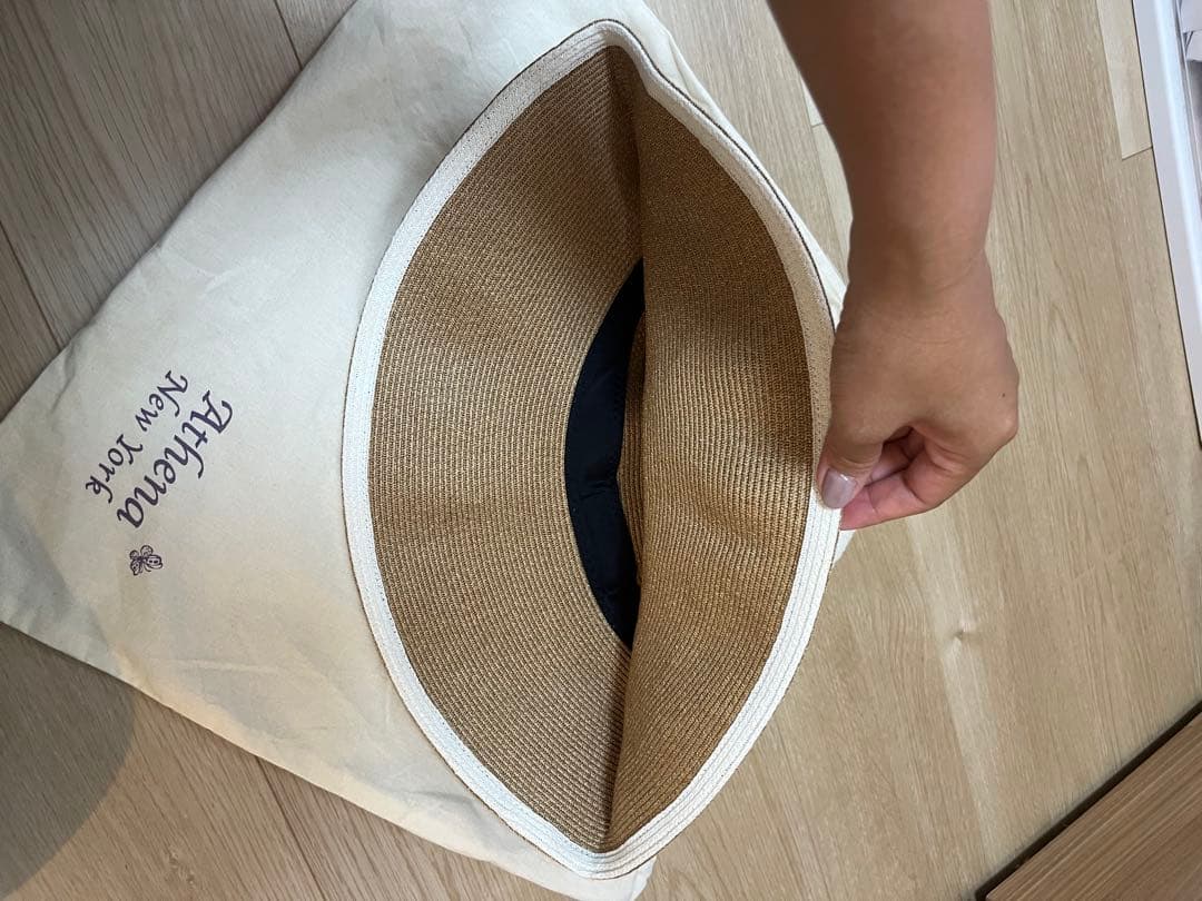 最終値下げ　アシーナニューヨーク　ペーパーハット　大人気の帽子ブランド