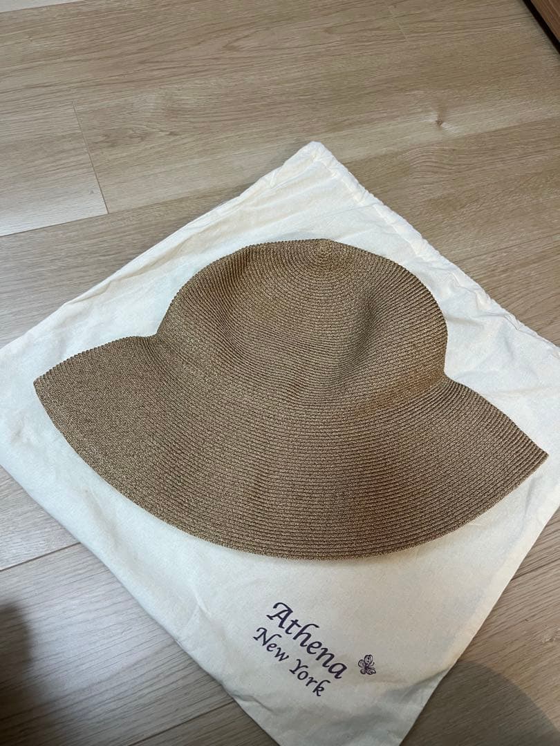 最終値下げ　アシーナニューヨーク　ペーパーハット　大人気の帽子ブランド
