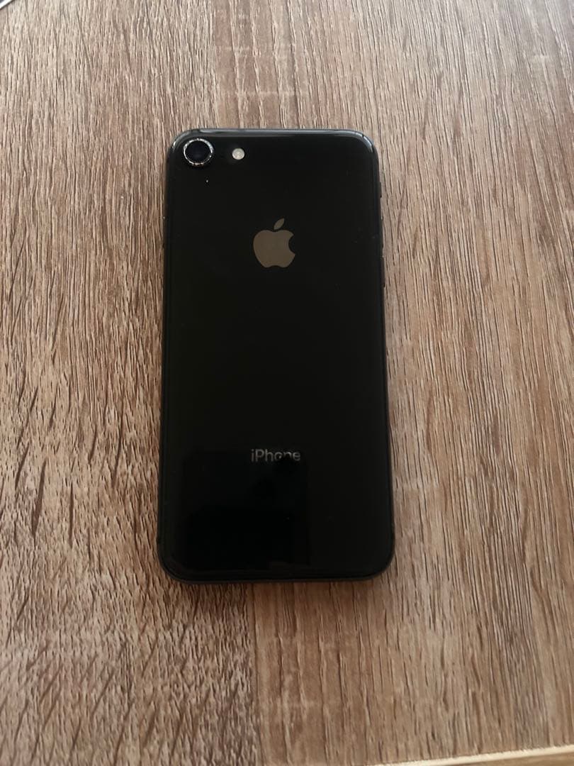 Apple iPhone 8 ブラック 本体初期設定 64GB