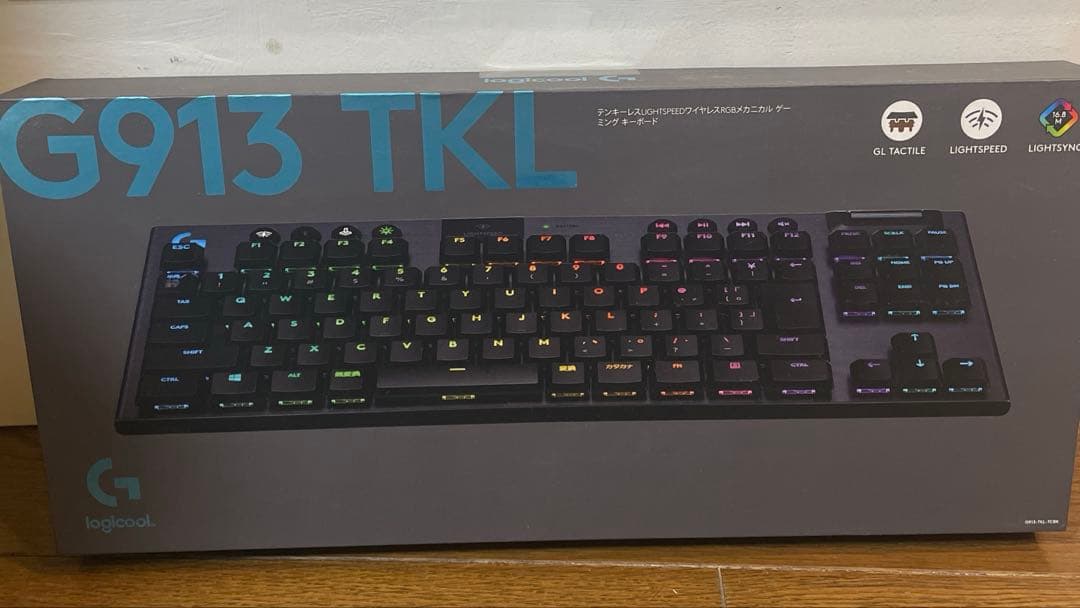 ⭐️Logitech G913 TKL RGBキーボード本体⭐️