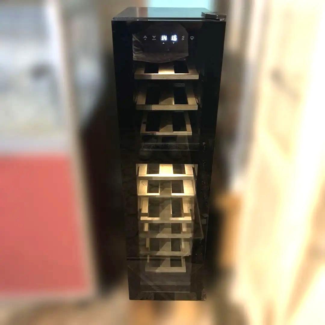 ワインセラー 5段 ガラス扉 LED照明 型番BWC-018P