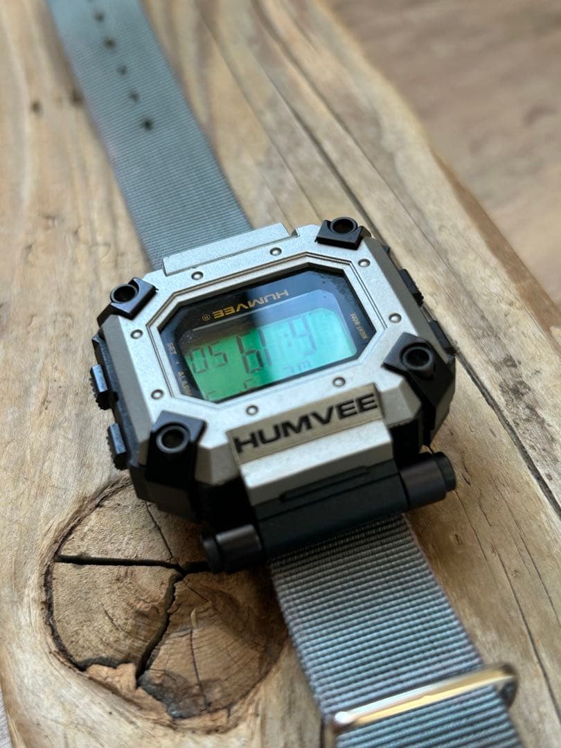 【TIMEX】HUMVEE 希少モデル インディグロライト 電池交換済み