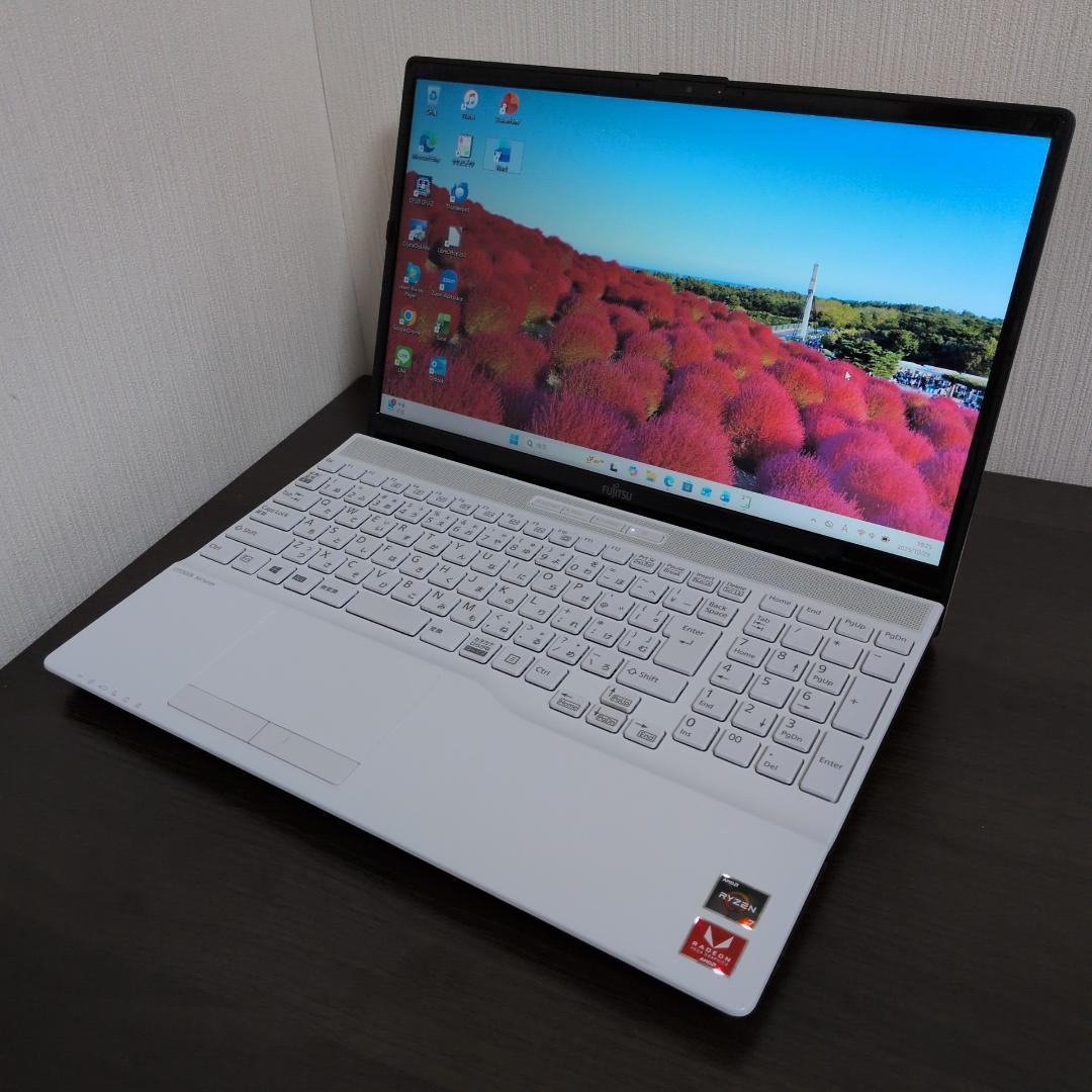 【Ryzen7✨16GB/SSD1TB】富士通 AH50/E1 大画面