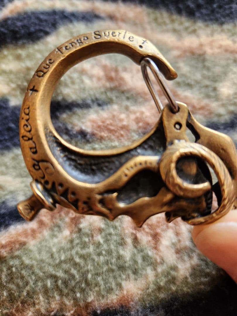 希少　GARCIA ガルシア　キーフック・真鍮キーホルダー